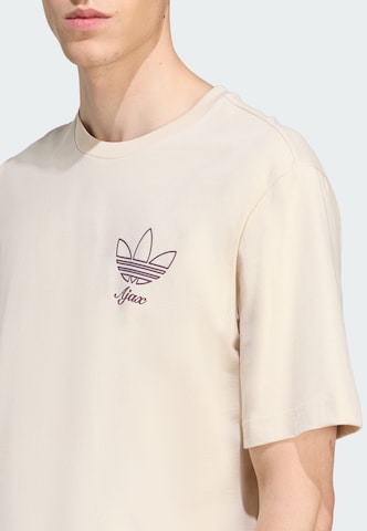 ADIDAS ORIGINALS Shirt 'Ajax Amsterdam Terrace Icons' in Beige