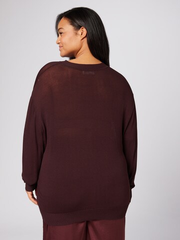 Pull-over 'Marou' Guido Maria Kretschmer Curvy en marron