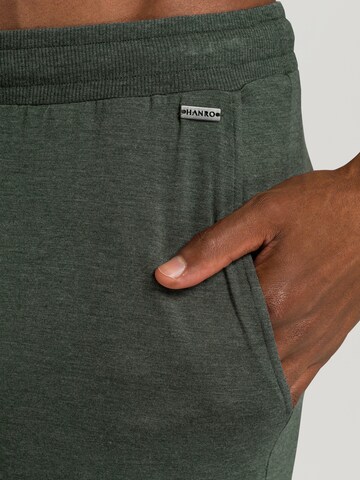 Regular Pantalon de sport 'Casuals' Hanro en vert