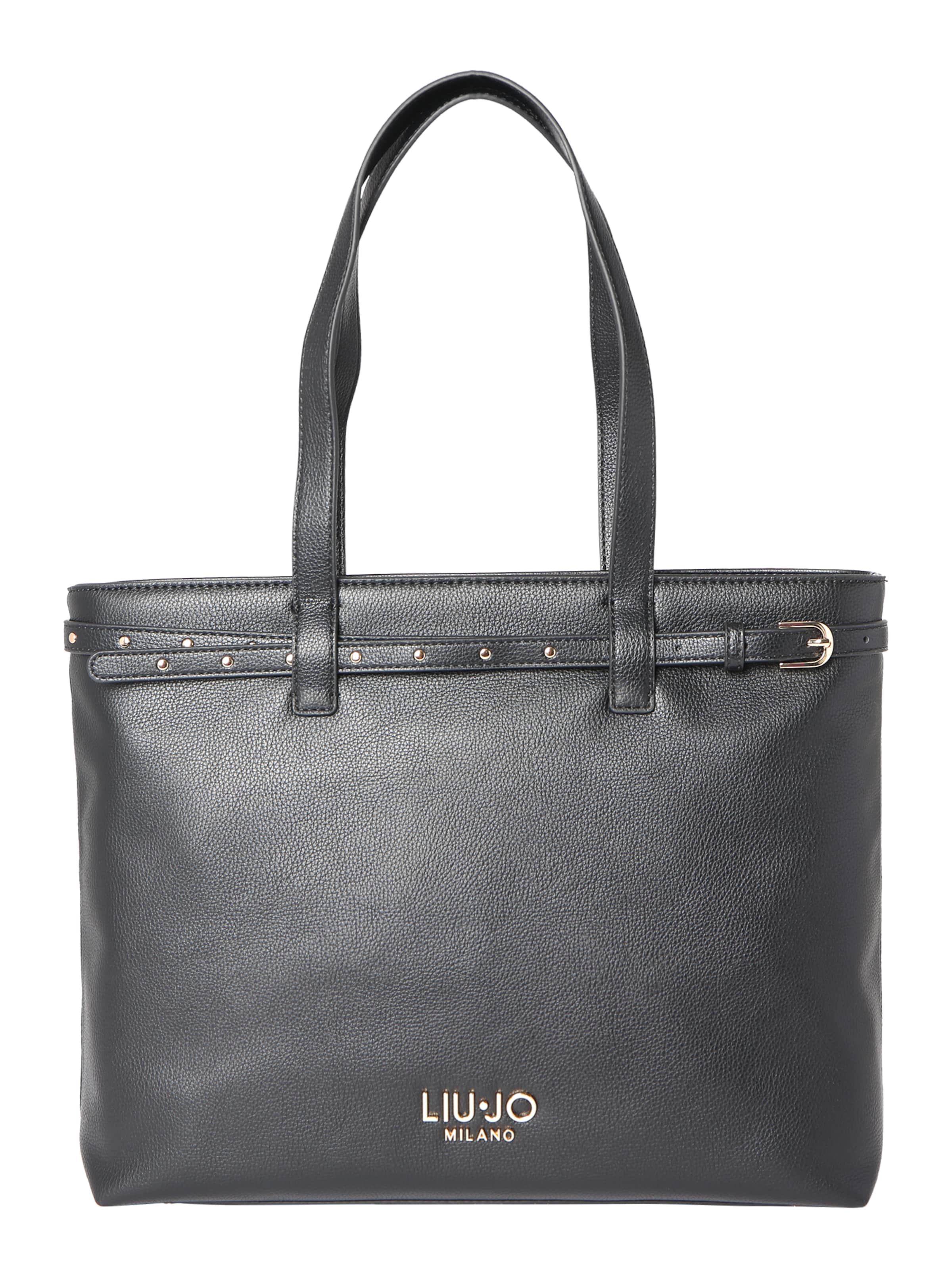 Cabas Liu Jo en noir : devant