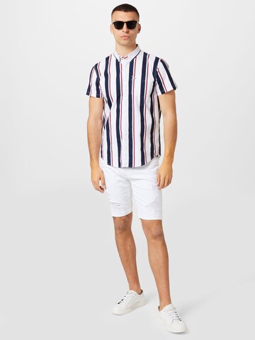 HOLLISTER Regular fit Πουκάμισο σε λευκό