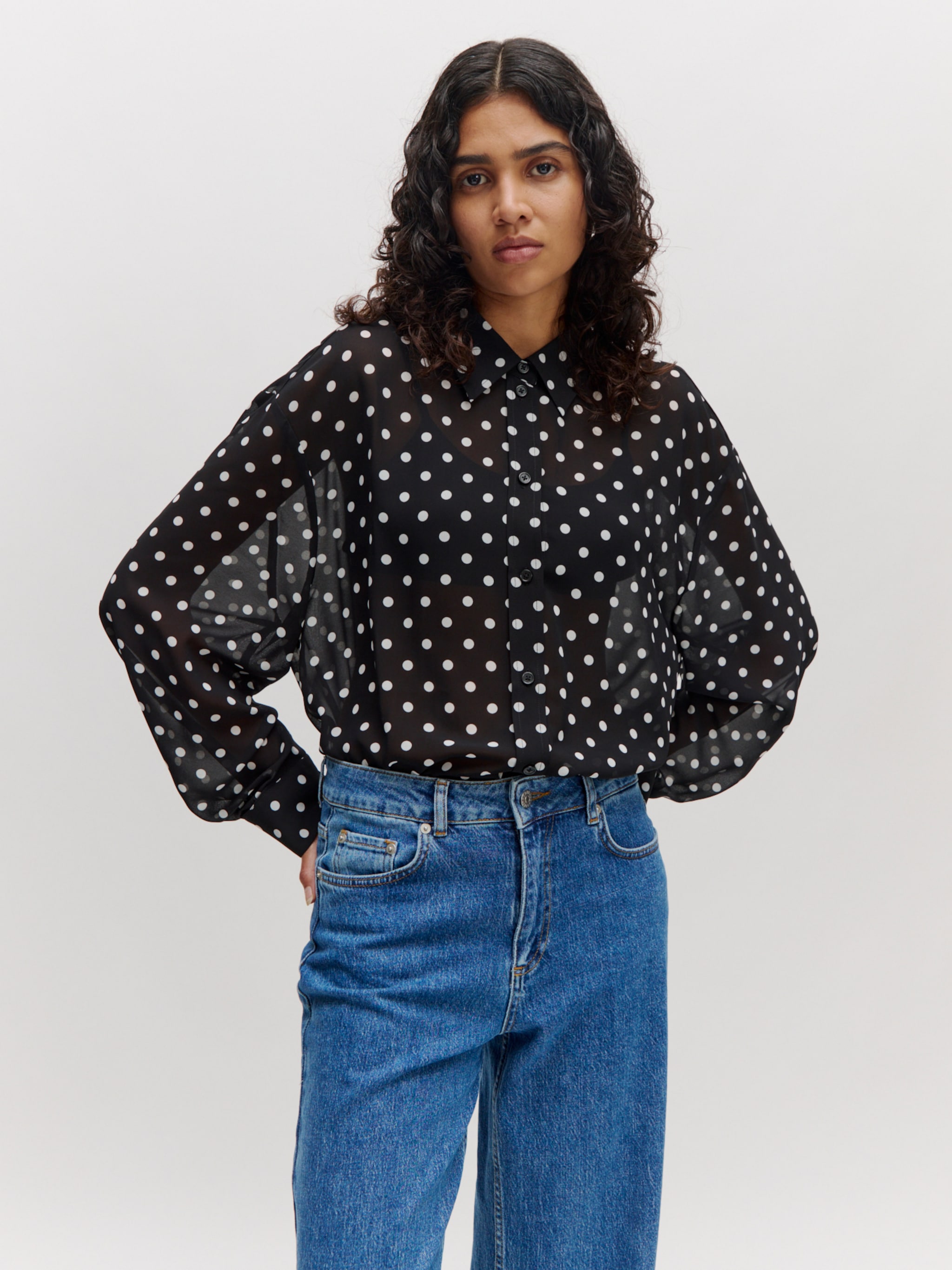 EDITED Produkte Bluse 'Ella' schwarz