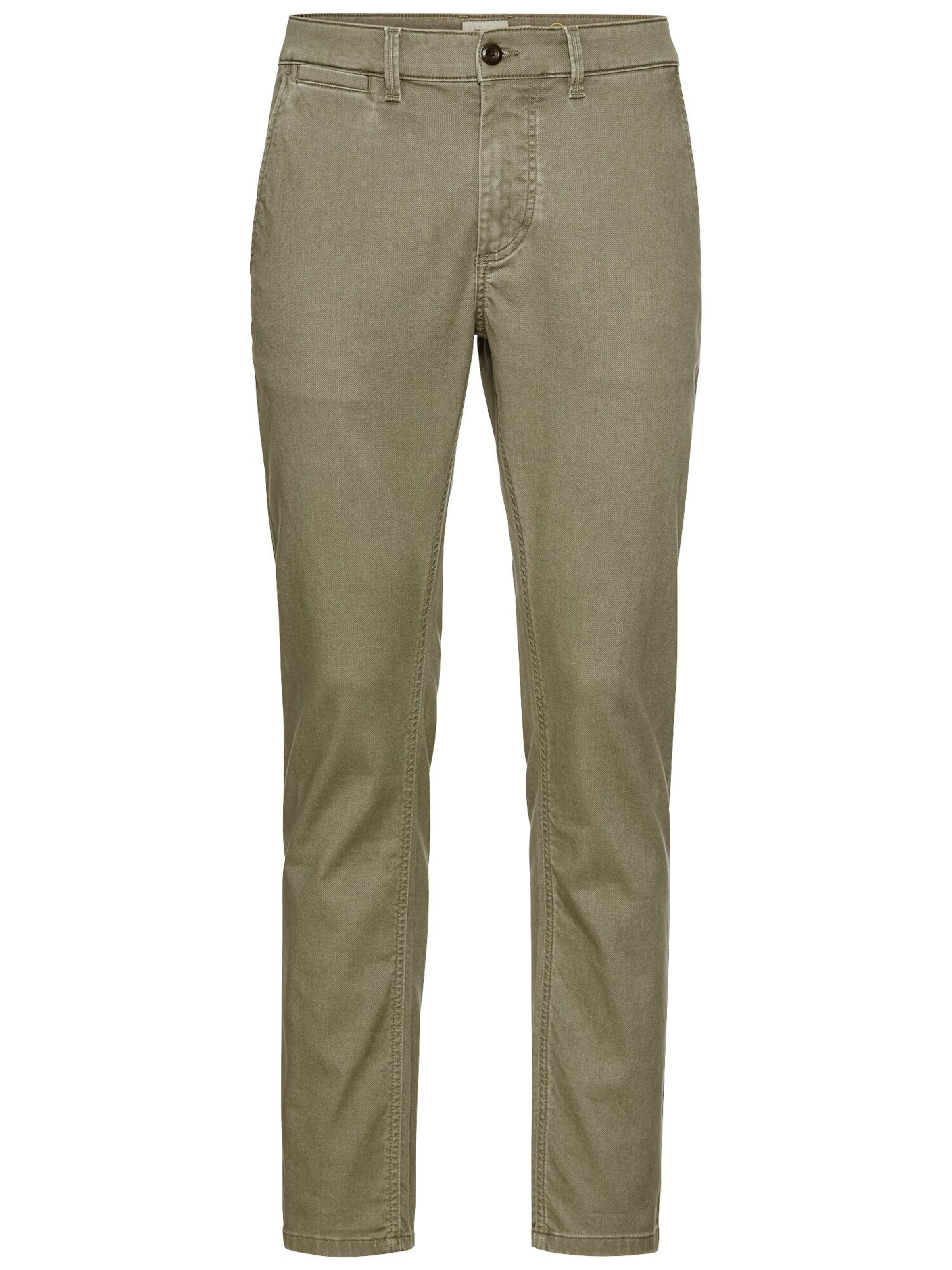 CAMEL ACTIVE Chino Pants in Green: front