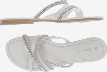 MARCO TOZZI Sandals & High-Heeled Sandals in 38 in White: front