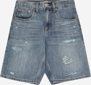 Levi's Kids Regular Shorts 'LVB LVB STAY LOOSE DENIM SHORT' in Blau: predná strana