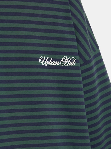 Pull&Bear Tričko 'PACIFIC' - Modrá