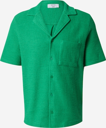 Coupe regular Chemise 'Heinrich' DAN FOX APPAREL en vert : devant