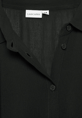 LASCANA - Vestido camisero en negro