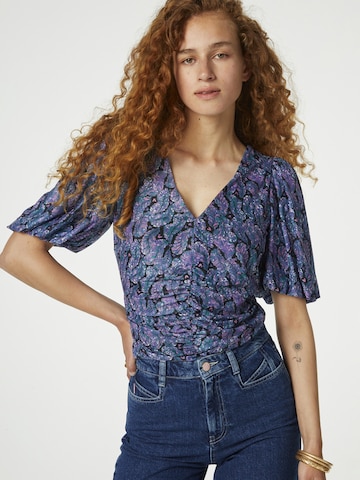 Fabienne Chapot Blouse 'Viola' in Purple