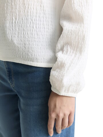 TOM TAILOR DENIM Shirt in White