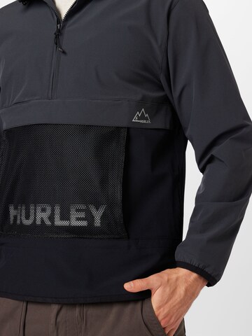 Hurley Trainingsjack in Grijs