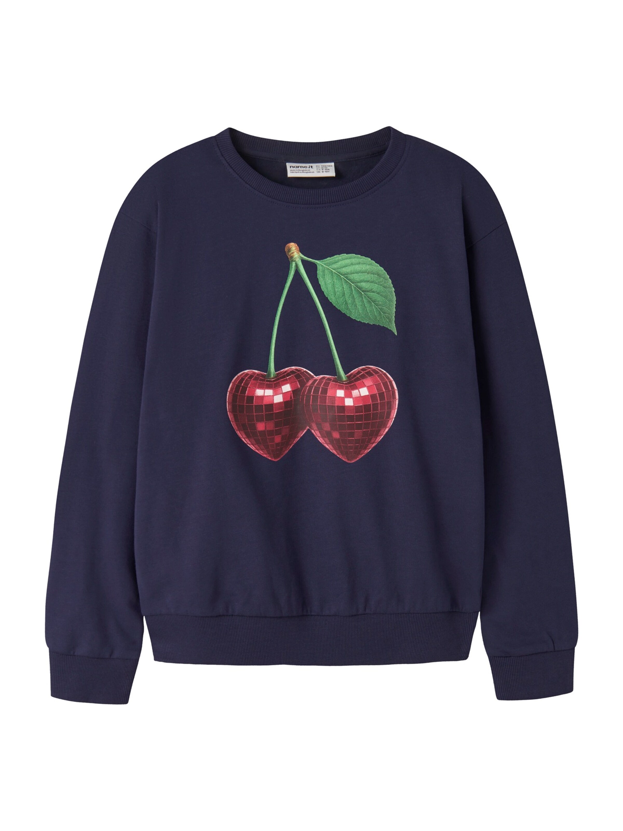 NAME IT Sweatshirt 'NKFVOTEA' i blå: forside