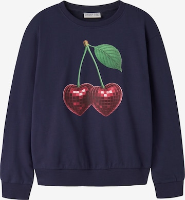 NAME IT Sweatshirt 'NKFVOTEA' i blå: forside
