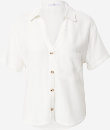 Hailys - Blusa 'Sara' em branco: frente