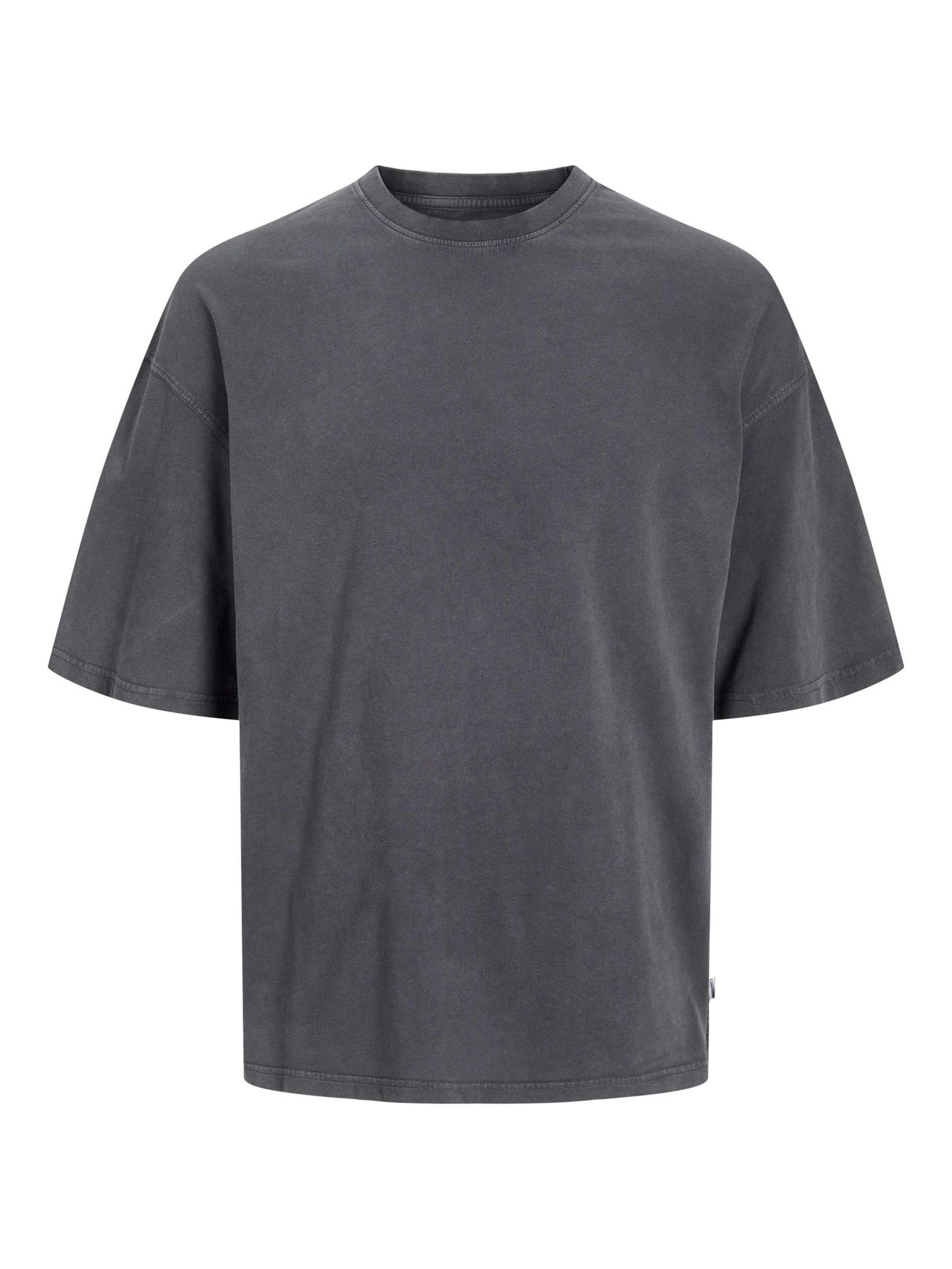 Tricou 'JJECHARGE' de la Jack & Jones Junior pe gri: față