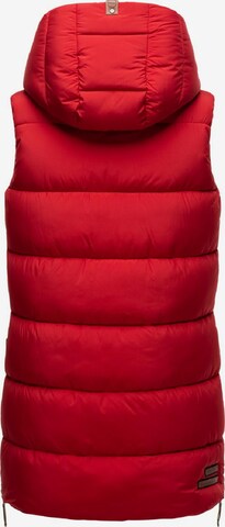 NAVAHOO Bodywarmer 'Madilynaa' in Rood