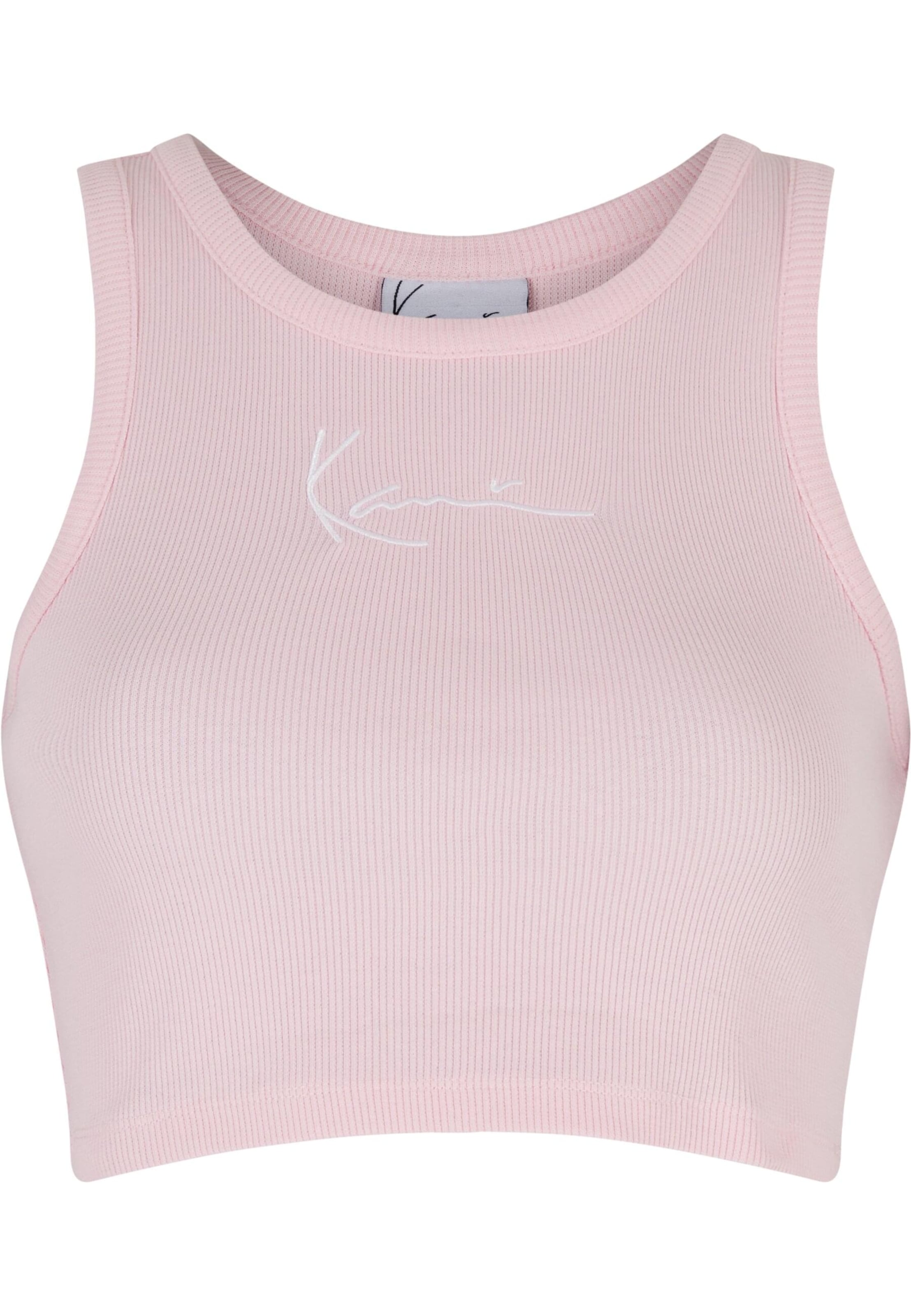 Haut 'Small Signature Essential' Karl Kani en rose : devant