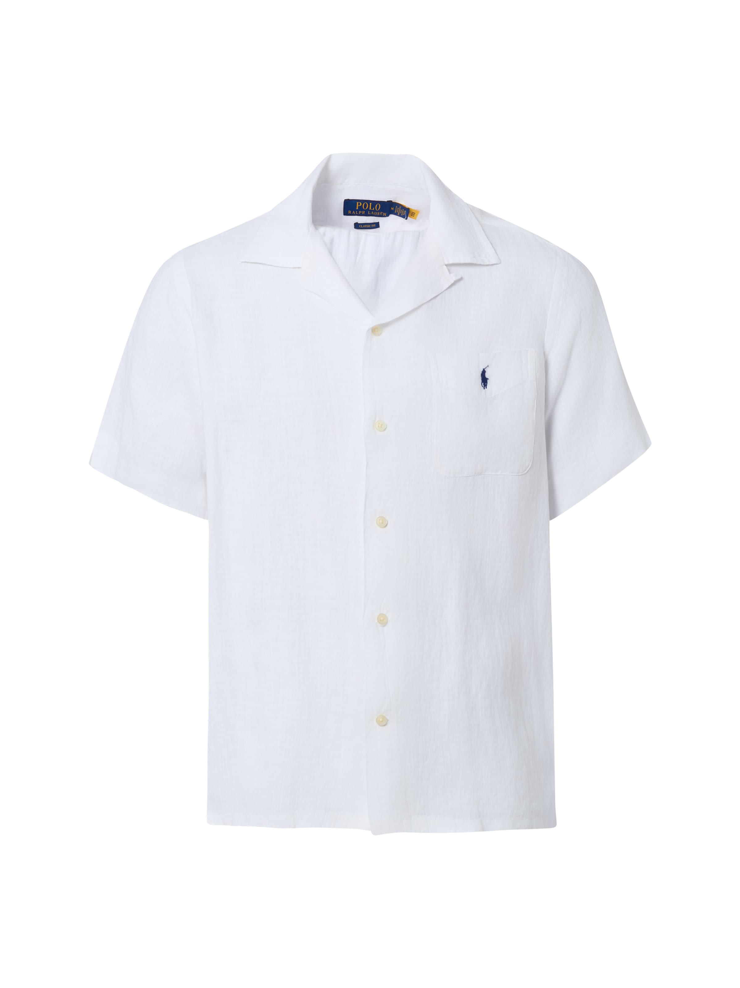 Coupe regular Chemise Polo Ralph Lauren en blanc : devant