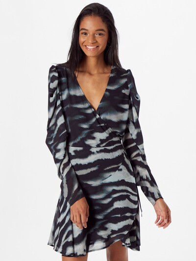 Rochie Freebird pe gri / negru, Vizualizare model