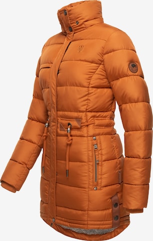 NAVAHOO Winter Coat 'Daliee' in Orange