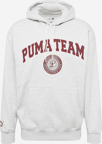 PUMA Sweatshirt in Grijs: voorkant