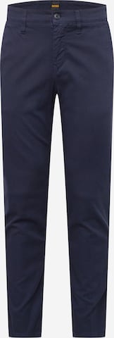 BOSS Orange Regular Chino trousers 'Taber' in Blue: front