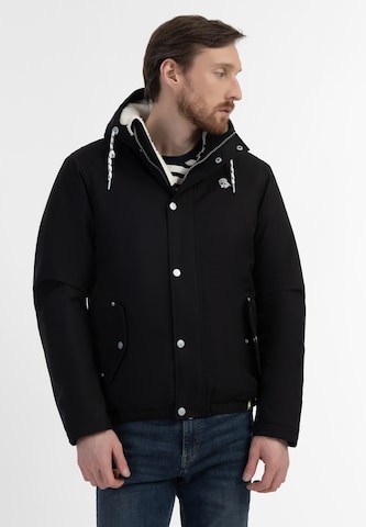 Schmuddelwedda Weatherproof jacket in Black: front