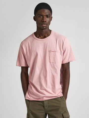 Pepe Jeans Shirt 'SINGLE CARRINSON' in Pink: front