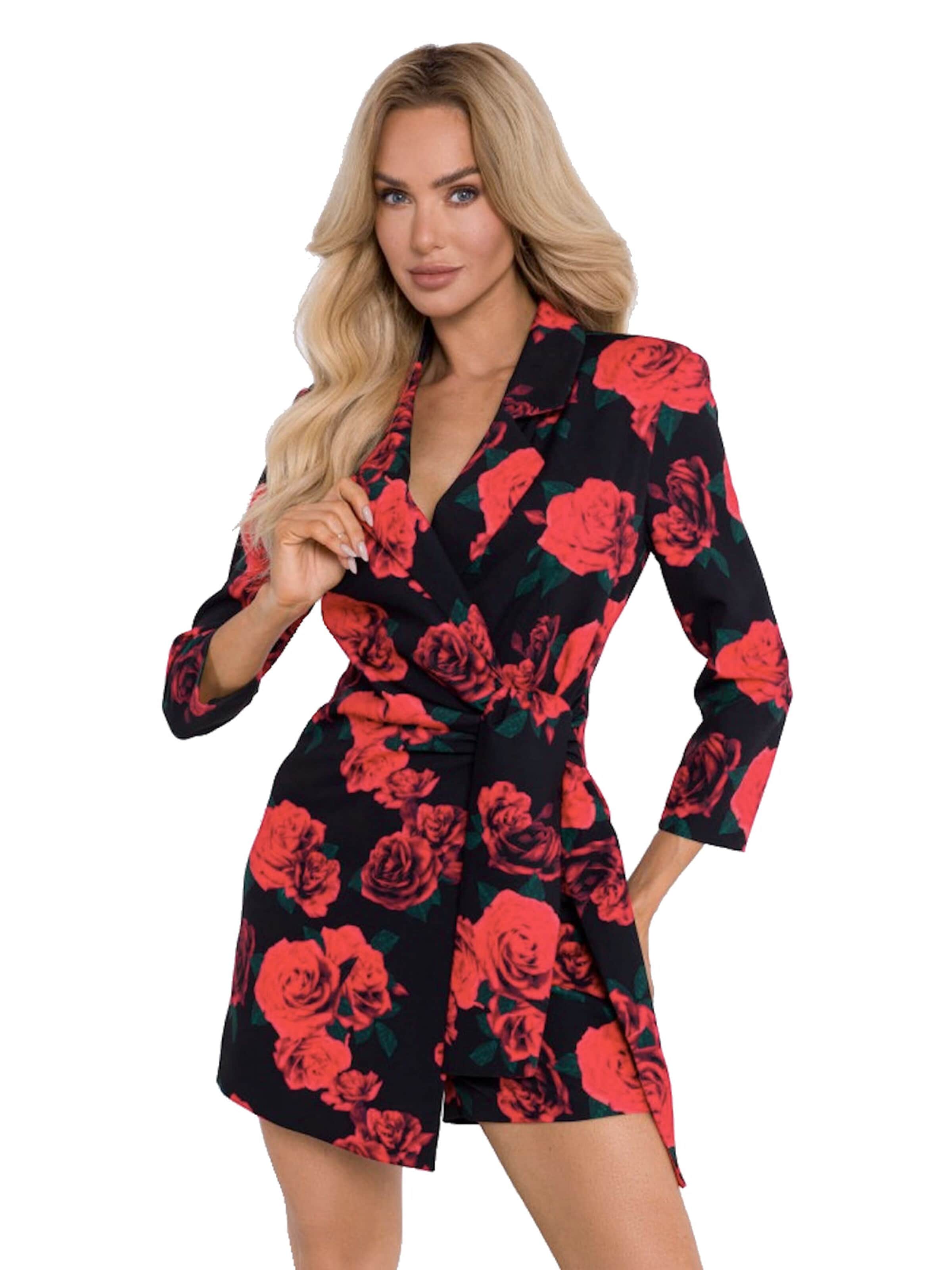 Numoco Jumpsuit 'Overall Rosa' in Black: front