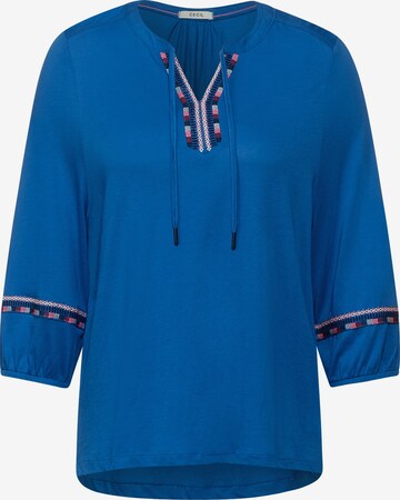 CECIL Tunic in Blue: front
