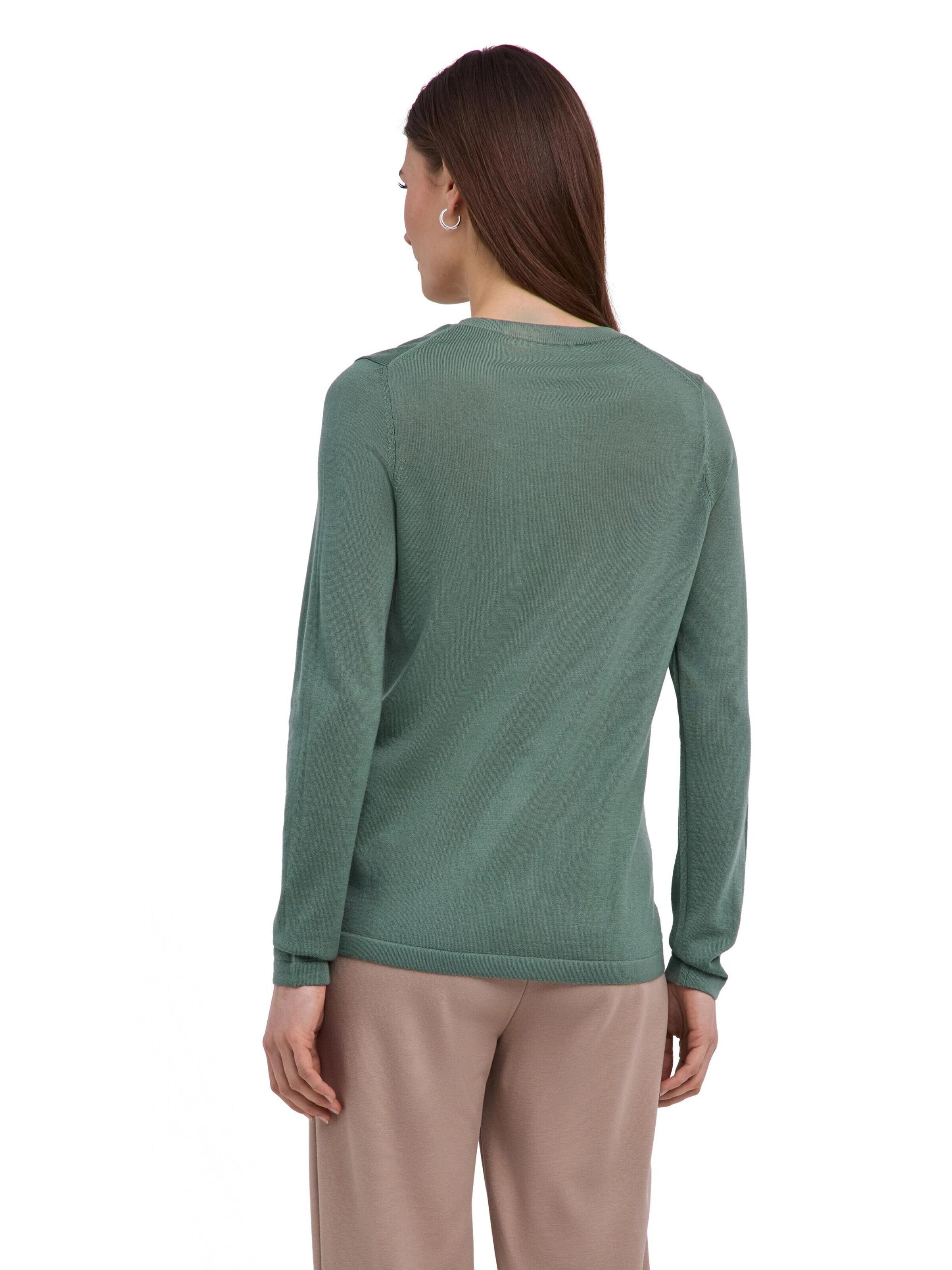 FALKE Pullover 'Pure Merino Wool'‌‌‌‌‌‌‌‌ in Grün