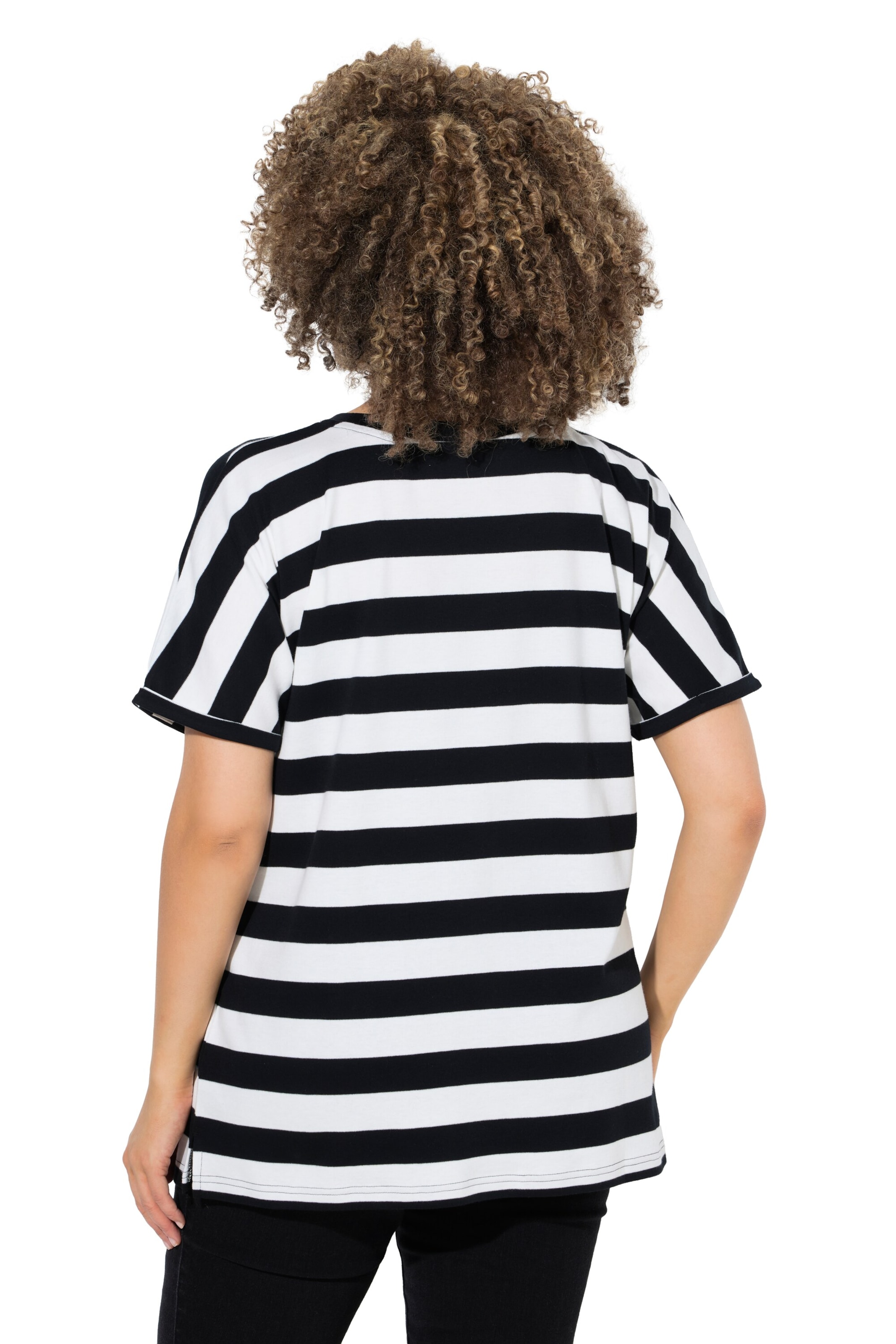 Ulla Popken Shirt in Zwart