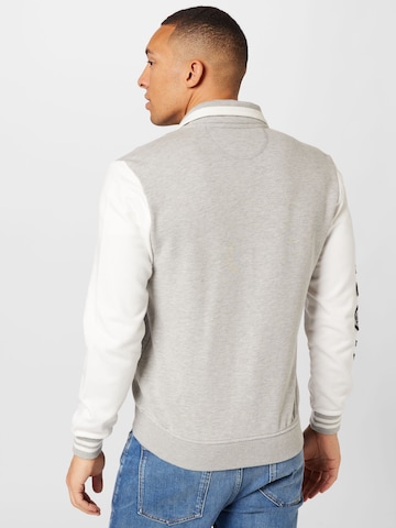 La Martina Zip-Up Hoodie in Grey