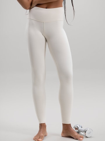 Hey Honey Skinny Leggings 'Cropped' in White