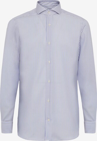 Regular fit Camicia di Boggi Milano in blu: frontale