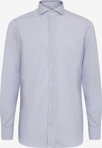 Regular fit Camicia di Boggi Milano in blu: frontale