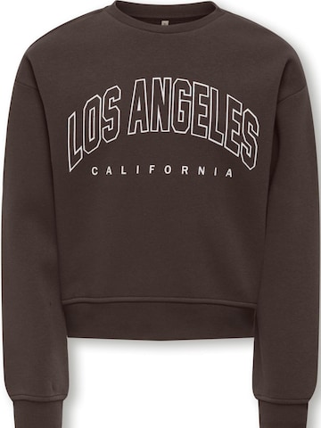 ONLY Sweatshirt in Grey: front