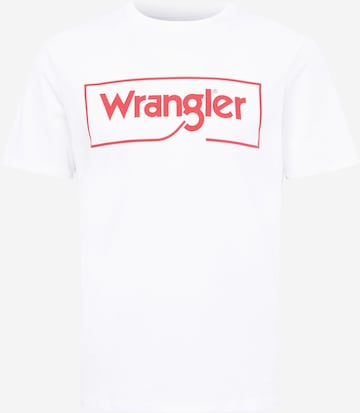 WRANGLER T-Shirt in Weiß: predná strana