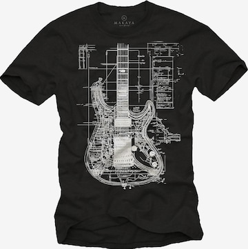 MAKAYA Shirt in Black: front