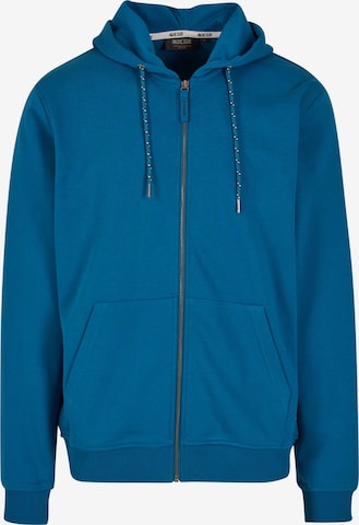 Veste de survêtement 'Ponto' INDICODE JEANS en bleu : devant