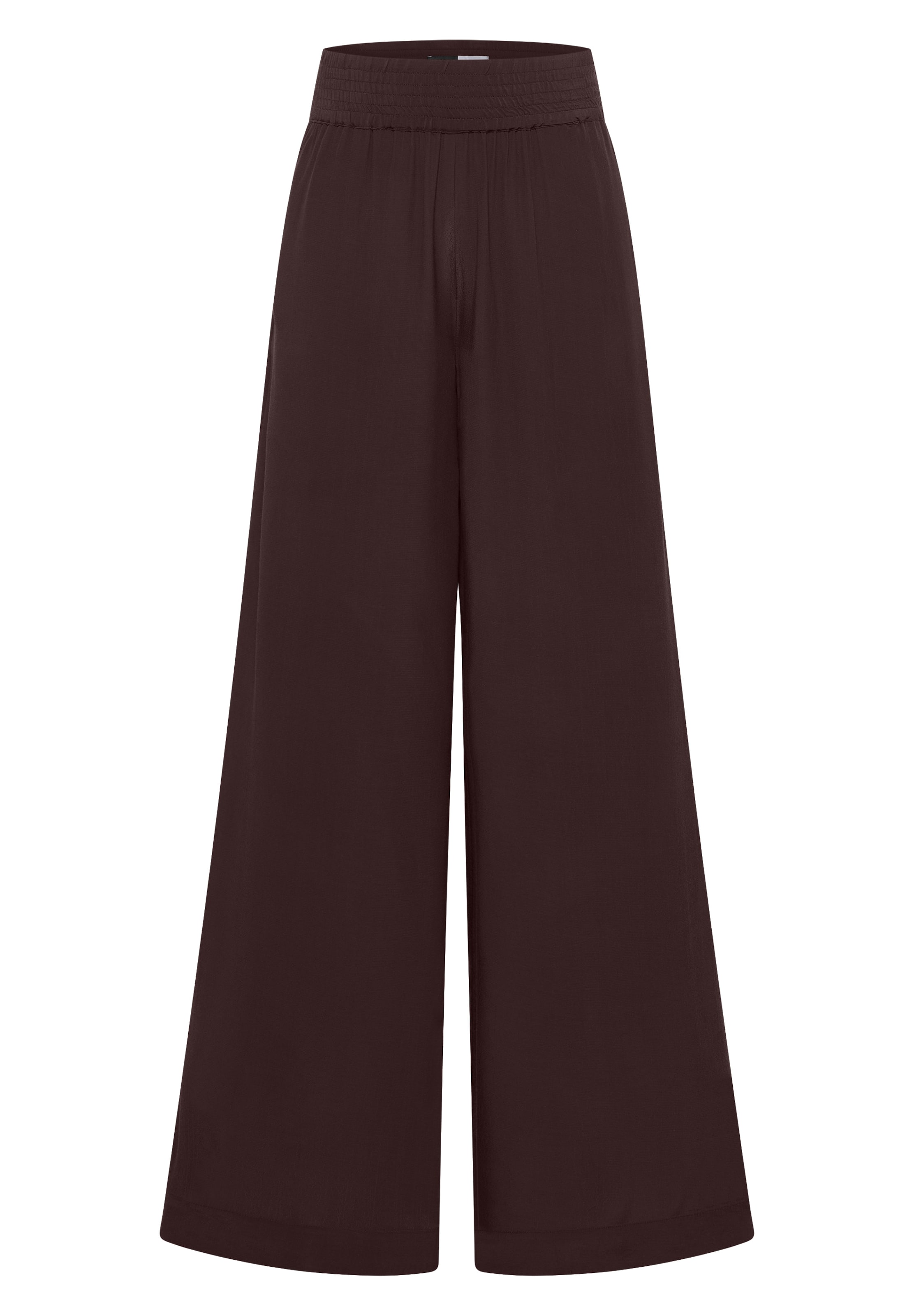 CECIL Wide leg Pants in Brown: front