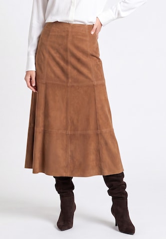 DreiMaster PREMIUM - Falda en beige: frente