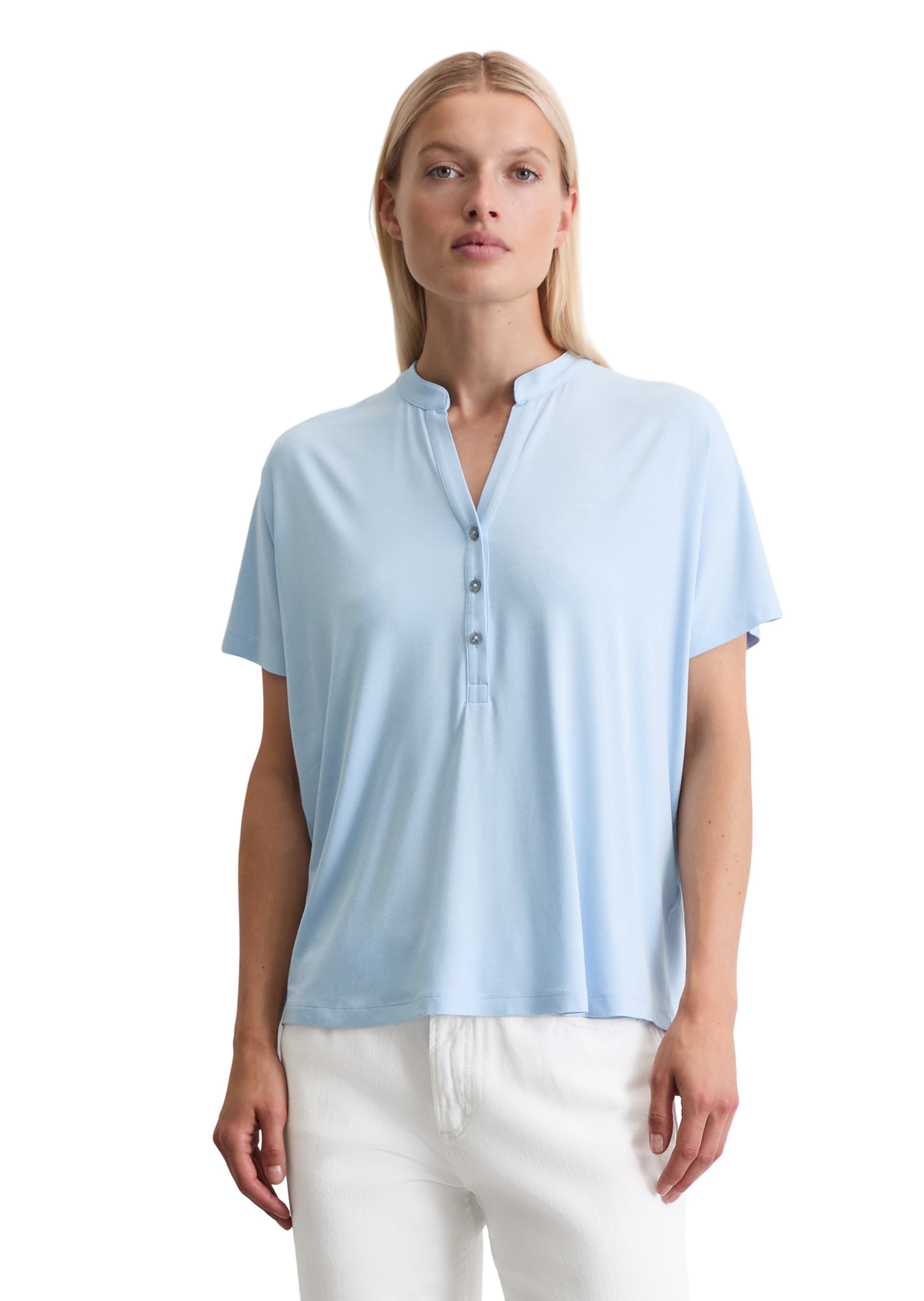 Marc O'Polo Blouse in Blue: front