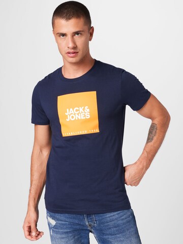 JACK & JONES Shirt in Blue: front