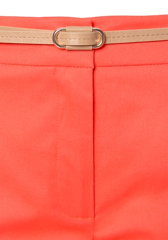 VIVANCE Slimfit Chinobyxa i orange