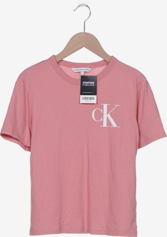 Calvin Klein Jeans T-Shirt XS in Pink: predná strana