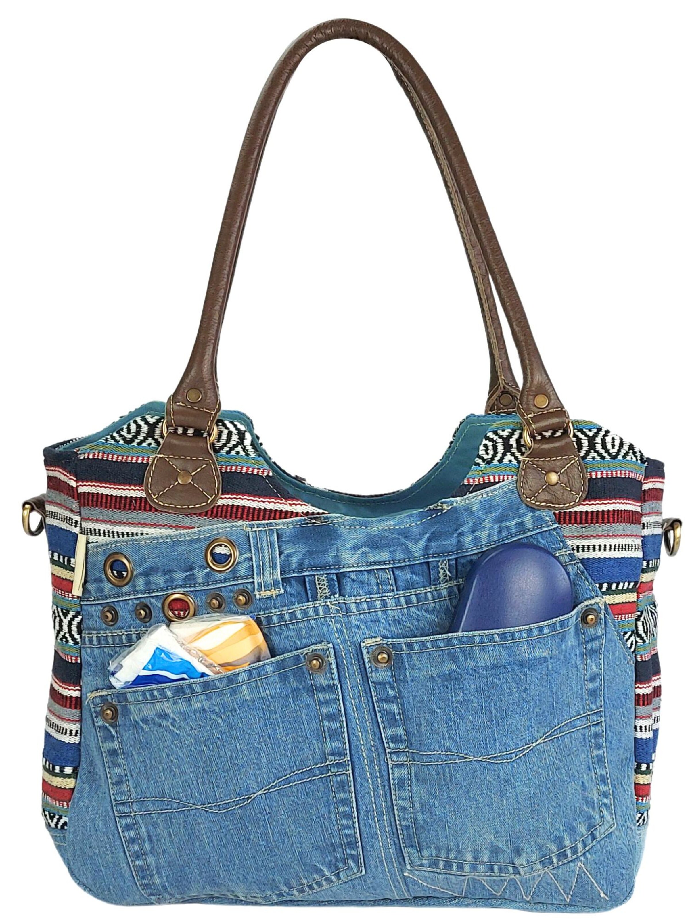 Sunsa Handbag 'Sunsa' in Blue