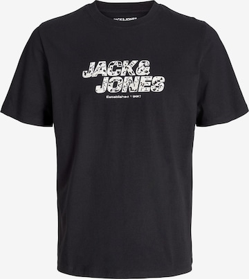 JACK & JONES Shirt 'JCOStar' in Zwart: voorkant
