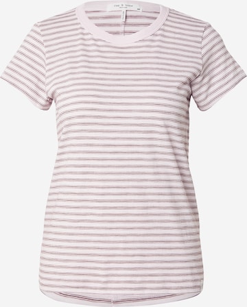 purpurinė rag & bone Marškinėliai: priekis