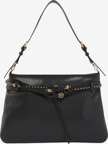 PINKO - Bolso de mano 'PINKO BELT BAG BIG BORSA' en negro: frente